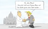 Cartoon: Deal (small) by Marcus Gottfried tagged papst,rom,kirche,glaube,besuch,trump,us,präsident,dream,geschäft,geschäftsmann,verständnis,gott,chef,boss,vorgesetzter,verantwortung,intuition,freunde,marcus,gottfried,cartoon,karikatur