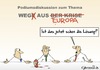 Cartoon: die Lösung (small) by Marcus Gottfried tagged lösung,diskussion,europa,podiumsdiskussion,farbe,ändern,sprühen,graffiti,weg,krise,bewältigung,eu,griechenland,england,unionfortschritt,marcus,gottfried,cartoon,karikatur