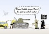 Cartoon: etwas Geduld (small) by Marcus Gottfried tagged bundeswehr,armee,defekte,defekt,ausfall,material,unfall,panne,schaden,adac,waffen,waffengewalt,engel,angriff,hubschrauber,panzer,reparatur,einsatz,einsatzbereitschaft,hilfsmittel,marcus,gottfried,cartoon,karikatur,is,isis,islam,geduld,weiter