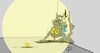 Cartoon: Eu Angst (small) by Marcus Gottfried tagged corona,hilfe,europa,du,bonds,zuschüsse,kredit,euro,geld,unterstützung