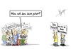 Cartoon: falsche Demo (small) by Marcus Gottfried tagged hogesa,demonstration,demo,dresden,widerspruch,islamisierung,pegida,folter,usa,nsa,überwachung,online,marcus,gottfried,cartoon,karikatur