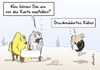 Cartoon: Geschreddert (small) by Marcus Gottfried tagged küken,hühnchen,weibchen,männchen,zucht,eier,hühnerhof,fortpflanzung,ernährung,mord,tierschutz,fisch,fischfutter,verarbeiten,industrie,gericht,urteil,spaß,freude,marcus,gottfried,cartoon,karikatur
