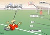 Cartoon: Gespuckt (small) by Marcus Gottfried tagged bundesliga,fussball,tv,fernseher,benimm,benehmen,spieler,stadion,rasen,match,torwart,spucke,gespuckt,regeln,ferkel,sport