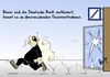 Cartoon: Gewinnmitnahme (small) by Marcus Gottfried tagged deutsche,bank,geldhaus,schrumpfen,verkleinern,operatives,geschäft,privatkunde,geschäftskunde,gewinn,verdienst,anlage,überraschend,dieb,einbruch,bankraub,struktur,umstrukturieren,anpassen,markt,überraschung,marcus,gottfried,cartoon,karikatur