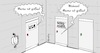 Cartoon: Größe (small) by Marcus Gottfried tagged kim,yong,un,trump,donald,nordkorea,unamused,atommacht,rakete,machtprobe,verlängerung,schwänze,messen,toilette,männer,klischee,freunde,marcus,gottfried,cartoon,karikatur