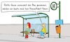 Cartoon: Himmelfahrt (small) by Marcus Gottfried tagged himmelfahrt,feiertag,bus,wartezeit,warterhaus,haltestelle,nahverkehr,öffentlich,bahn,zug,eisenbahn,dauer,verspätung,jesus,freude,marcus,gottfried,cartoon,karikatur