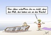 Cartoon: Müll am Strand (small) by Marcus Gottfried tagged müll,strand,boot,urlaub,sonne,meer,ehepaar,frau,mann,ferien,ferienparadies,reise,flüchtling,afrika,lampedusa,schaffen,ertrinken,backe,armut,reichtum,marcus,gottfried,cartoon,karikatur