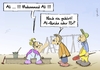 Cartoon: Muhammad Ali (small) by Marcus Gottfried tagged muhammad,ali,boxer,rumble,jungle,tod,sterben,boxkampf,cassius,clay,spielplatz,kinder,wissen,alter,zuordnung,al,qaida,is,isis,terror,information,freude,marcus,gottfried,cartoon,karikatur