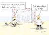 Cartoon: nicht gereicht (small) by Marcus Gottfried tagged handball,nationalmannschaft,katar,turnier,sport,achtelfinale,sigmar,gabriel,kanzlerkandidat,kanzlerkandidatur,anspruch,schaffen,kraft,martin,schulz,wechsel,spd,wahl,bundestag,bundestagswahl,freude,marcus,gottfried,cartoon,karikatur