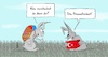 Cartoon: Pressefreiheit (small) by Marcus Gottfried tagged türkei,presse,pressefreiheit,europa,erdogan,journalisten,kritik,diktatur,ostern,hase,osterhase,verstecken,marcus,gottfried,cartoon,karikatur