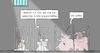 Cartoon: Schlachthof (small) by Marcus Gottfried tagged schlachthof,tönnies,osteuropa,arbeitsbedingungen,schlachten,tiere,corona,infektion