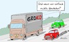 Cartoon: Überholen (small) by Marcus Gottfried tagged autobahn,auto,grüne,groko,wahl,landtagswahl,umfragetief,bündnis,90,abgehängt,überholen,ideale,verrat,verraten,koalition,cdu,spd,linke,trabi,ente,citroen,freunde,marcus,gottfried,cartoon,kaikatur