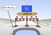 Cartoon: Umleitung (small) by Marcus Gottfried tagged eu,europa,wahl,parlament,marcus,gottfried,cartoon,karikatur,umleitung,rechts,links,wahlerfolg,niederlage,baustelle,sperrung