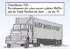 Cartoon: undankbares Volk (small) by Marcus Gottfried tagged rüstung,rüstungsexport,waffenlobby,waffen,krieg,exportweltmeister,flucht,flüchtling,asyl,syrien,afghanistan,ausfuhr,export,panzer,umsatz,undank,dankbarkeit,dank,gewinn,freude,marcus,gottfried,cartoon,karikatur