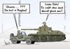 Cartoon: verfahrene Situation (small) by Marcus Gottfried tagged bagdad,irak,ukraine,donezk,panzer,angriff,krisenherd,jeep,militär,armee,bundeswehr,navigation,verfahren,marcus,gottfried,cartoon,karikatur,umleitung,aussehen