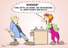 Cartoon: Wasserhenne (small) by Marcus Gottfried tagged wasserhahn,klempner,installateur,frauenfeind,männerfeind,alternativ,geschäft,shop,emanze,frauenbild,klischee,wasser,henne,huhn,hahn,macho,schreck,sexistisch