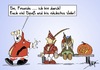 Cartoon: Weihnachten ist durch (small) by Marcus Gottfried tagged weihnachten,feier,nikolaus,geschenke,karneval,prinz,saison,session,hase,osterhase,ostern,feiertage,halloween,kürbis,freunde,spaß,wiederholung,marcus,gottfried,cartoon,karikatur