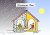 Cartoon: Wetterhäuschen (small) by Marcus Gottfried tagged wetterhäuschen,wetterhaus,aleppo,syrien,krieg,frieden,winter,sommer,regen,sonne,ausschlag,tendenz,wettervorhersage,schön,schlecht,waffen,gewalt,assad,rebellen,regierungstruppen,sandsack,kämpfe,kampf,wechselhaft,freude,marcus,gottfried,cartoon,karikatur