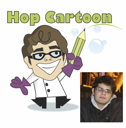 Cartoon: HAMED NABAHAT as Dexter (medium) by Nicoleta Ionescu tagged hamed,nabahat