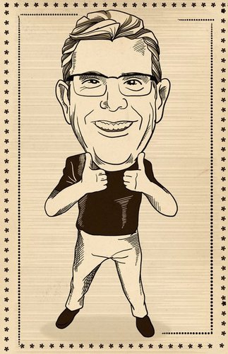 Cartoon: Jose Manuel Rodriguez Berge (medium) by Nicoleta Ionescu tagged jose,manuel,rodriguez,berge