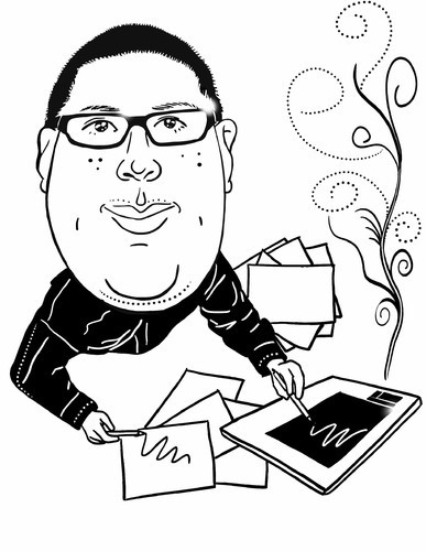 Cartoon: Moises Vargas (medium) by Nicoleta Ionescu tagged moises,vargas