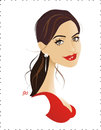 Cartoon: Anne Hathaway (small) by Nicoleta Ionescu tagged anne hathaway