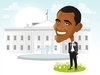 Cartoon: Barack Obama (small) by Nicoleta Ionescu tagged barack,obama