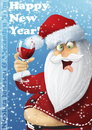 Cartoon: Happy New Year (small) by Nicoleta Ionescu tagged happy new year santa 2011 christmas