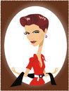 Cartoon: Katharine Hepburn (small) by Nicoleta Ionescu tagged katharine,hepburn