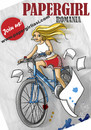 Cartoon: Papergirl Romania - join us (small) by Nicoleta Ionescu tagged paper,girl,iasi,romania,nicoleta,ionescu