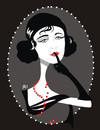 Cartoon: Pola Negri (small) by Nicoleta Ionescu tagged pola,negri