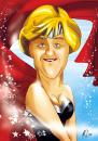 Cartoon: Super-Merkel (small) by Nicoleta Ionescu tagged wonder woman angela merkel