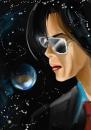 Cartoon: The Farewell (small) by Nicoleta Ionescu tagged michael,jackson