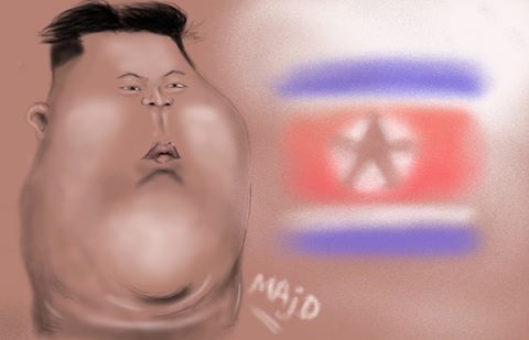 Cartoon: kimjong (medium) by Majid Atta tagged majid,atta