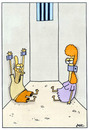 Cartoon: silence (small) by WHOSPERFECT tagged mann frau women love