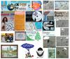 Cartoon: DEBUT (small) by STOPS tagged paratroopers,stops,haiku,cartoonist,exlibris,caricature,crowssords,painter