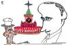 Cartoon: PUTIN BIRTHDAY (small) by STOPS tagged putin