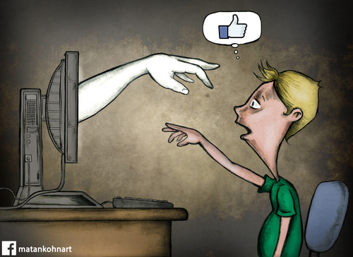 Cartoon: Like (medium) by matan_kohn tagged like
