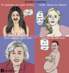 Cartoon: Impossible connections (small) by matan_kohn tagged betty,demi,demmi,hill,hull,jackson,john,jonah,justin,kim,kohn,madonna,matan,memi,michael,moore,more,white,bieber,johna,kardashian