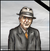 Cartoon: R.I.P leonard cohen (small) by matan_kohn tagged leonard,cohen