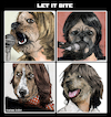 Cartoon: Let it bite (small) by matan_kohn tagged beatles,thebeatles,johnlennon,paulmccartney,ringostarr,georgeharrison,dog,dogs,funny,london,music,musician,illustration,caricature,comic,animals,artwork,digitalart,band,mendog,letitbe,parody,drawing,cover