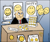 Cartoon: Mr  Happy (small) by matan_kohn tagged happy,happyness,smile,smiley,smilemore,funny,hilarious,caricature,toon,angry,sarcasm,illustration,digital,digitalart,art,skatch,gag,meme,fun,sale,saling,shopkeeper,man,dontworry,dontworrybehappy