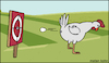 Cartoon: The chicken and the egg (small) by matan_kohn tagged the,chicken,and,egg