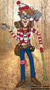 Cartoon: where is waldo? (small) by matan_kohn tagged where,is,waldo,matan,kohn,trip,funny