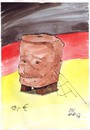 Cartoon: Guido Westerwelle (small) by kuefen tagged guido,westerwelle,german,foreign,minister