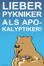 Cartoon: Pykniker vs. Apokalyptiker (small) by Thomas Martin tagged doomsday,apokalypse,weltuntergang,eating