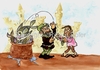 Cartoon: MUSEO DE LA PESCA EN BARCELONA (small) by SOLER tagged pesca museo barcelona