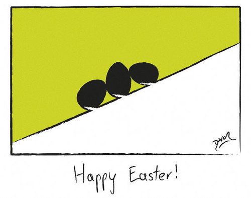 Cartoon: Happy Easter! (medium) by Davor tagged frühling,ostern,spring,easter,mousehole