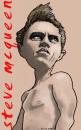 Cartoon: Steve McQueen (small) by frostyhut tagged stevemcqueen,film,movies,popculture,seventies,70s,male,leadingman,american