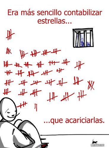 Cartoon: El administrador de estrellas (medium) by LaRataGris tagged libertad,preso